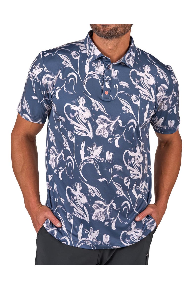 Sway Cool Polo, Main, color, Charcoal