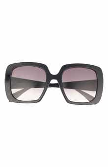 McQueen 54mm Square Sunglasses