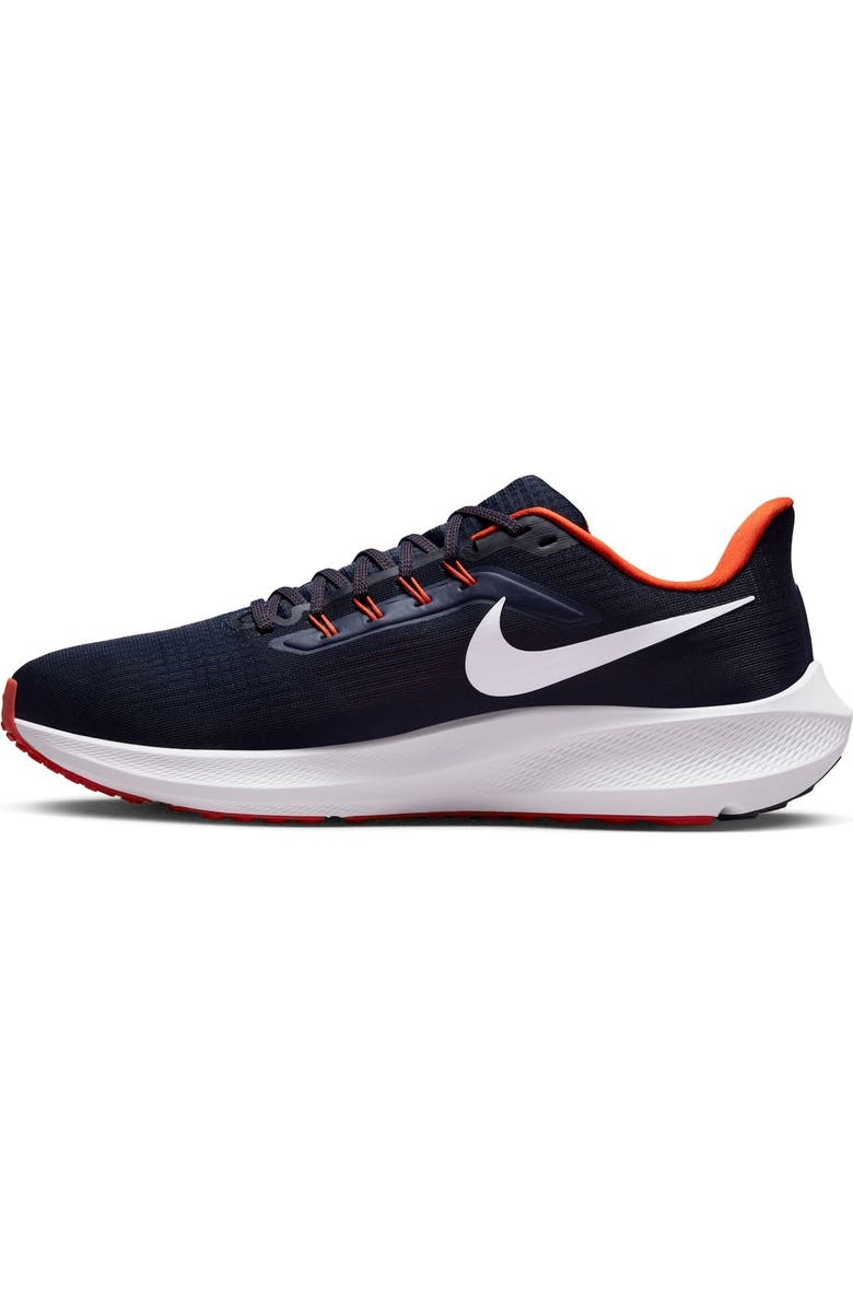 Nike Unisex Nike Navy Chicago Bears Zoom Pegasus 39 Running Shoe, Alternate, color,