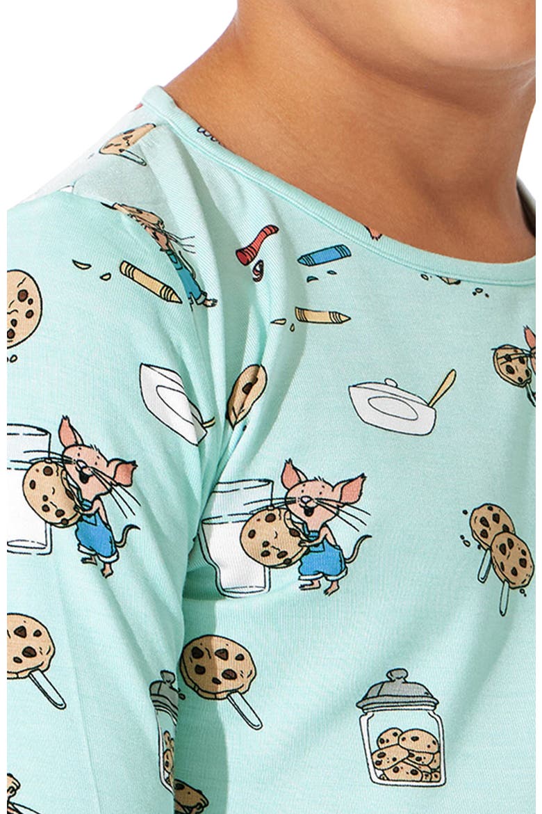 Kids' Mouse with Cookies Set of 2 Piece Pajamas, Alternate, color, Mouse with Cookies