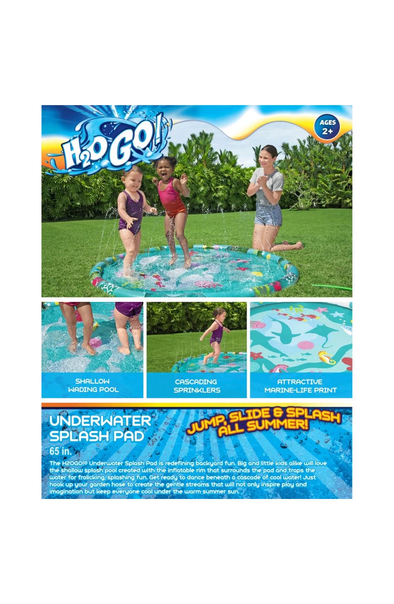 H2OGO! 65" Underwater Utopia Splash Pad, Alternate, color, Multicolored