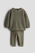 H&M 2-Piece Cotton Knit Set