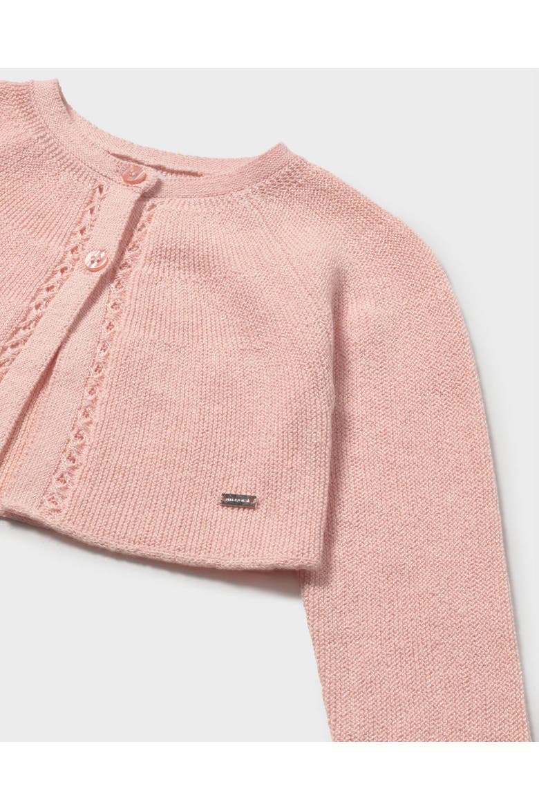 Tricot Cardigan, Alternate, color, Light Pink