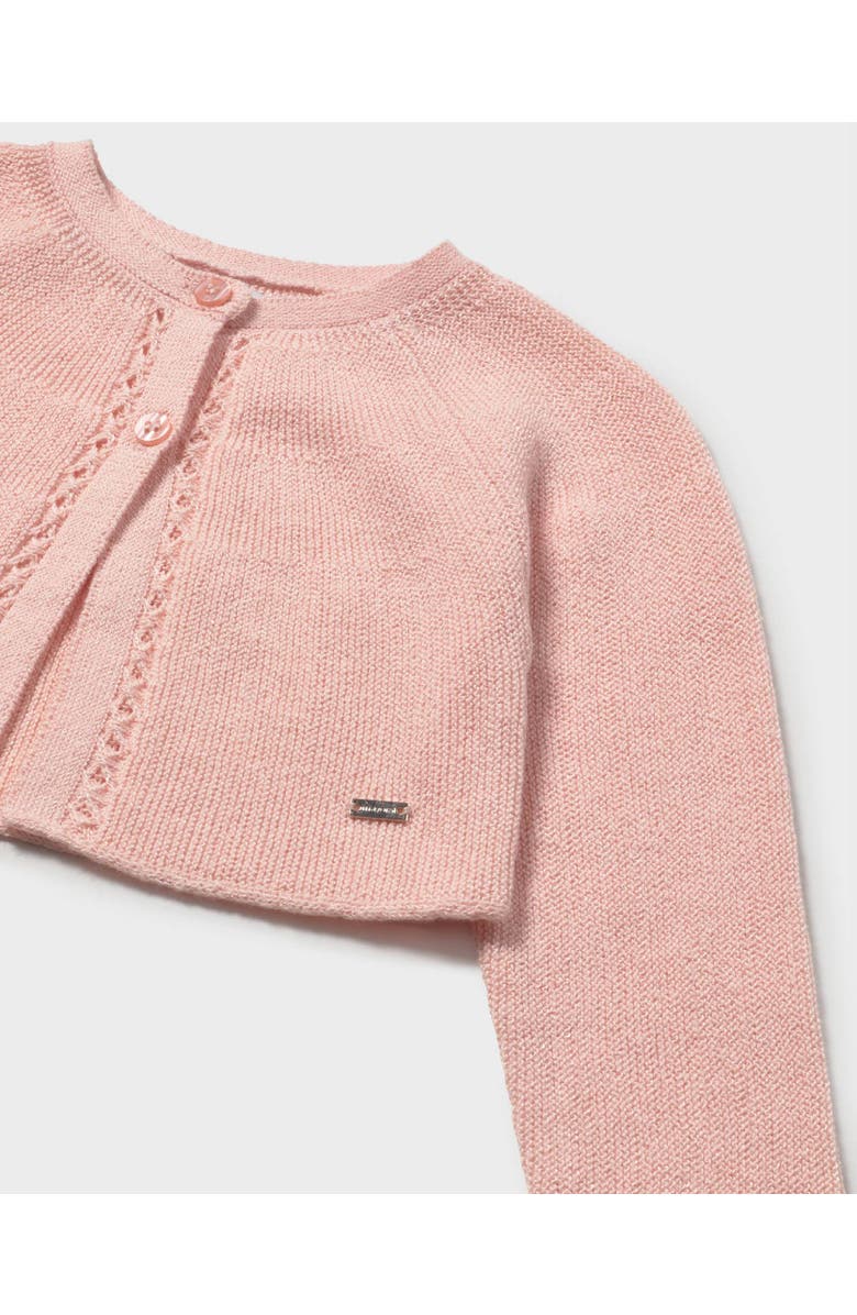 Mayoral Tricot Cardigan, Alternate, color, Light Pink