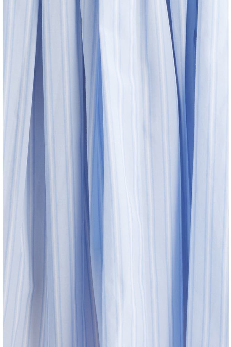 Harrisine Lace Trim Fit & Flare Minidress, Alternate, color, SKY LAGOON