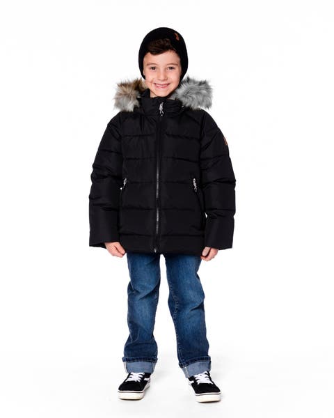 Kids Gender Inclusive Puffy Winter Jacket (Toddler & Little Kid)
