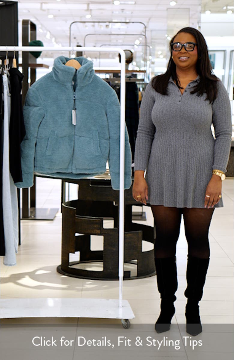 Kamala Faux Shearling Coat, sales video thumbnail