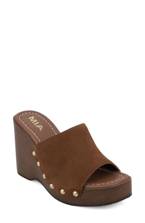 Estefany Wedge Mule