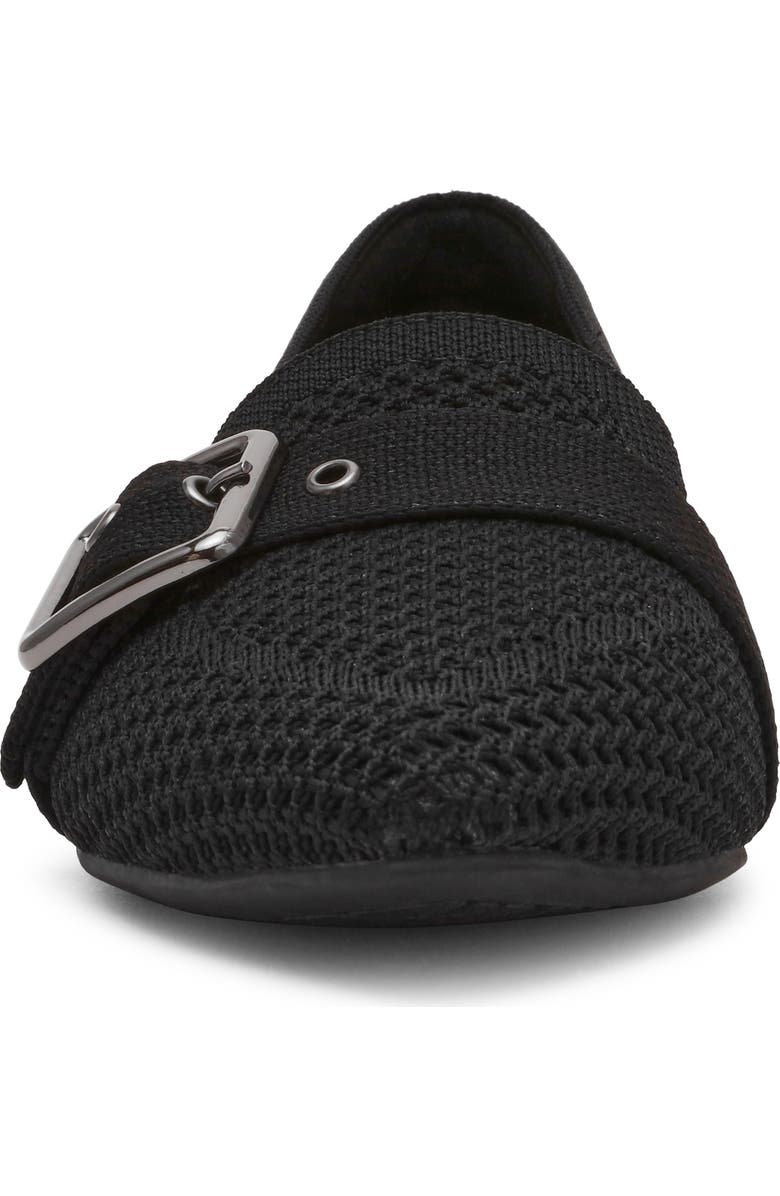 Anne Klein Oakland Pointed Toe Knit Flat, Alternate, color,