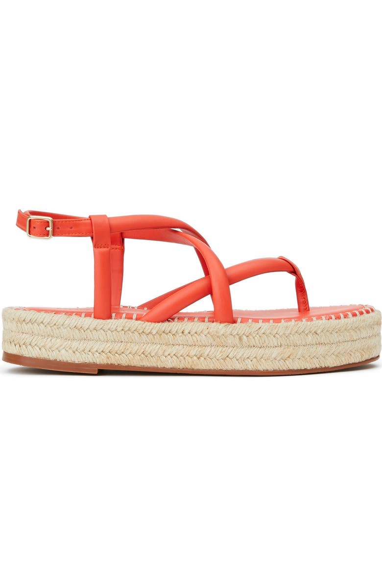 Lafayette 148 New York Zoe Slingback Espadrille Platform Sandal, Alternate, color,
