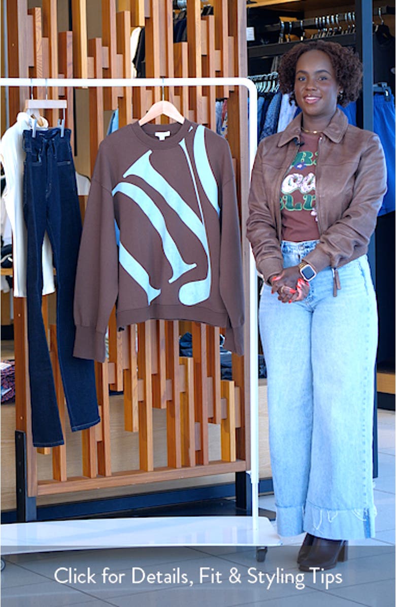 NYC Oversize Sweatshirt, sales video thumbnail