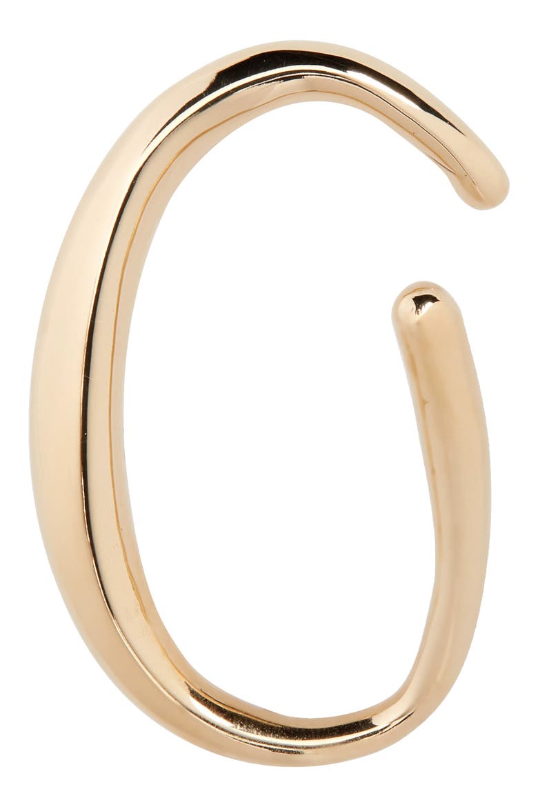 Hoop Ear Cuff, Alternate, color, BRONZE