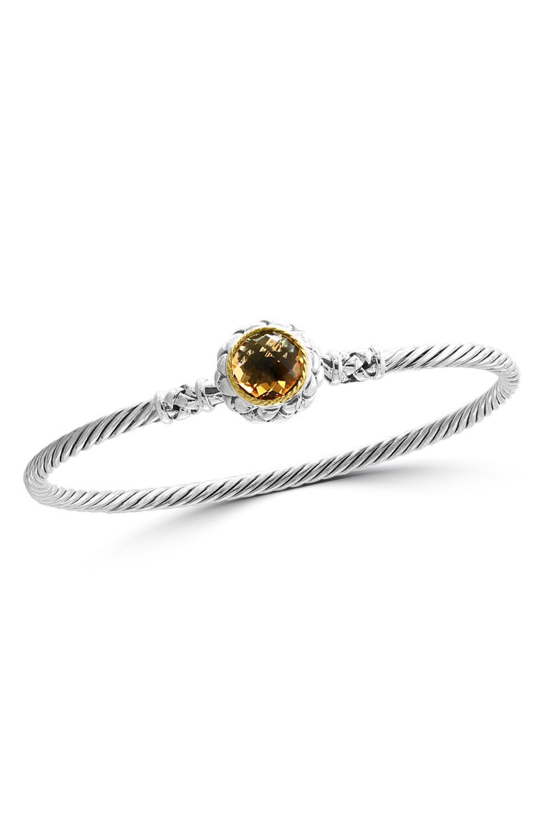 EFFY Sterling Silver Citrine Bracelet, Main, color, Yellow