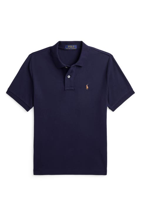 Kids' Cotton Interlock Polo
