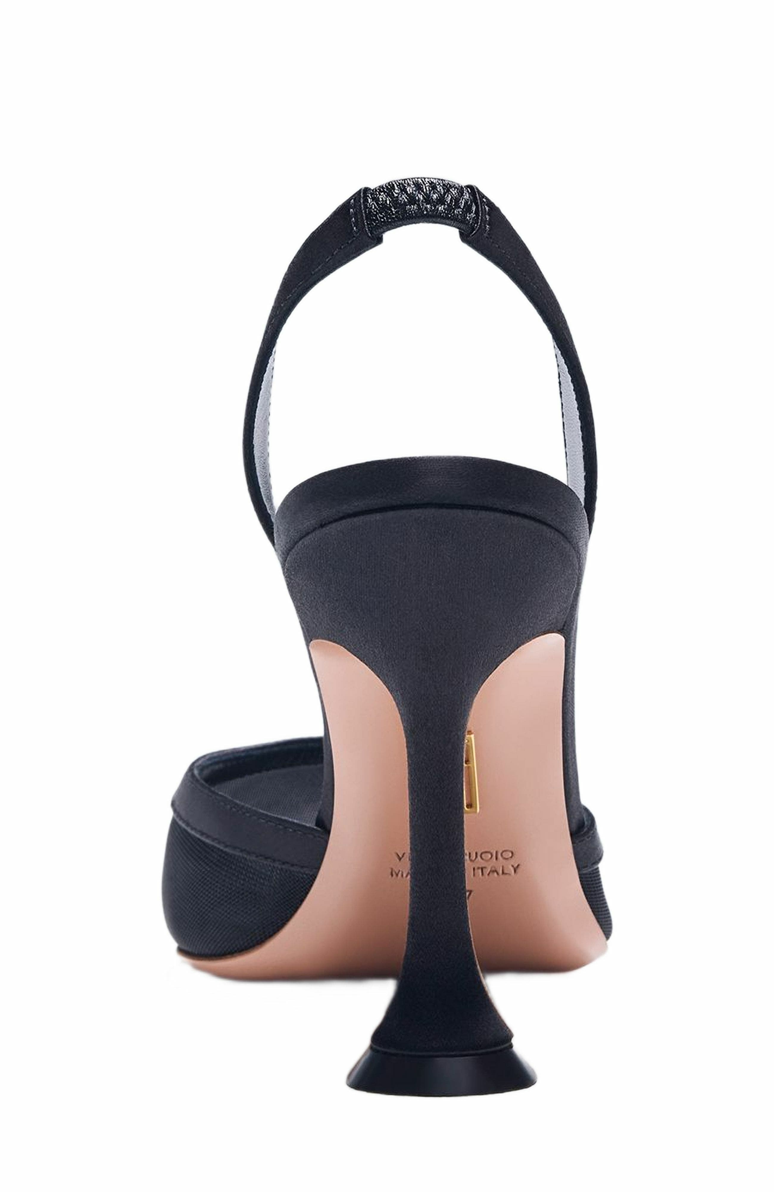 Britt Netta Esme Slingback, Alternate, color, Black