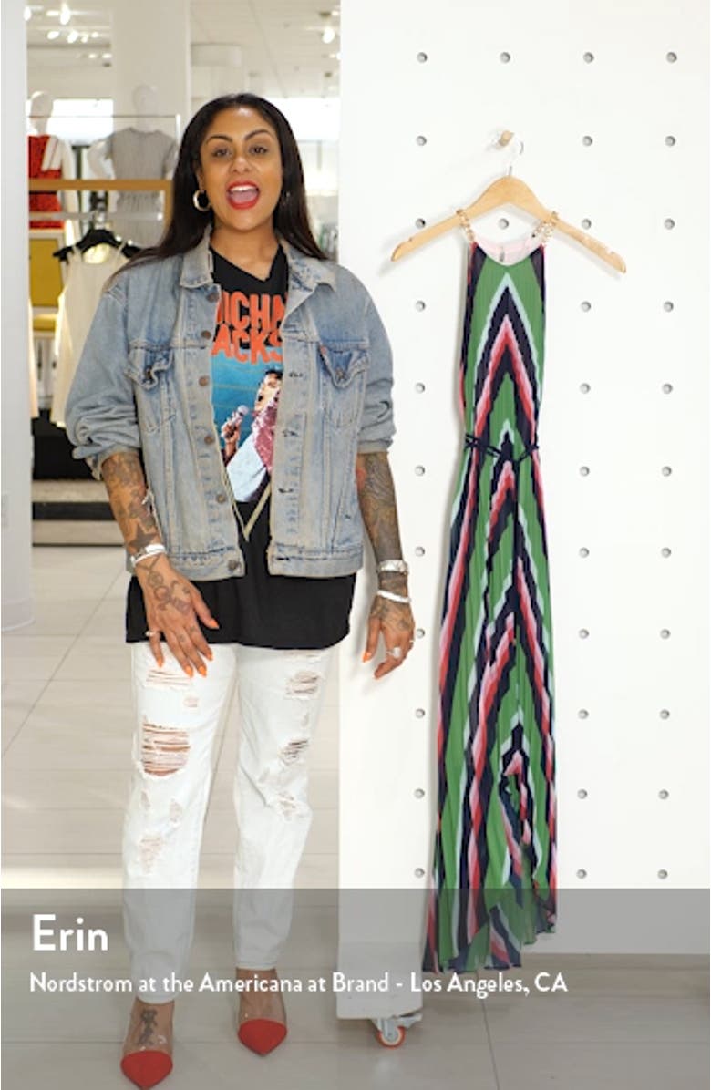 Shannah Directional Stripe Dress, sales video thumbnail