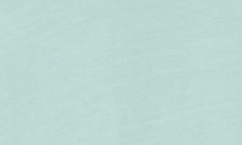 Shop Melrose And Market Washed Cotton Crewneck T-shirt In Teal Tide