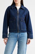 Michael Kors Crop Denim Jacket