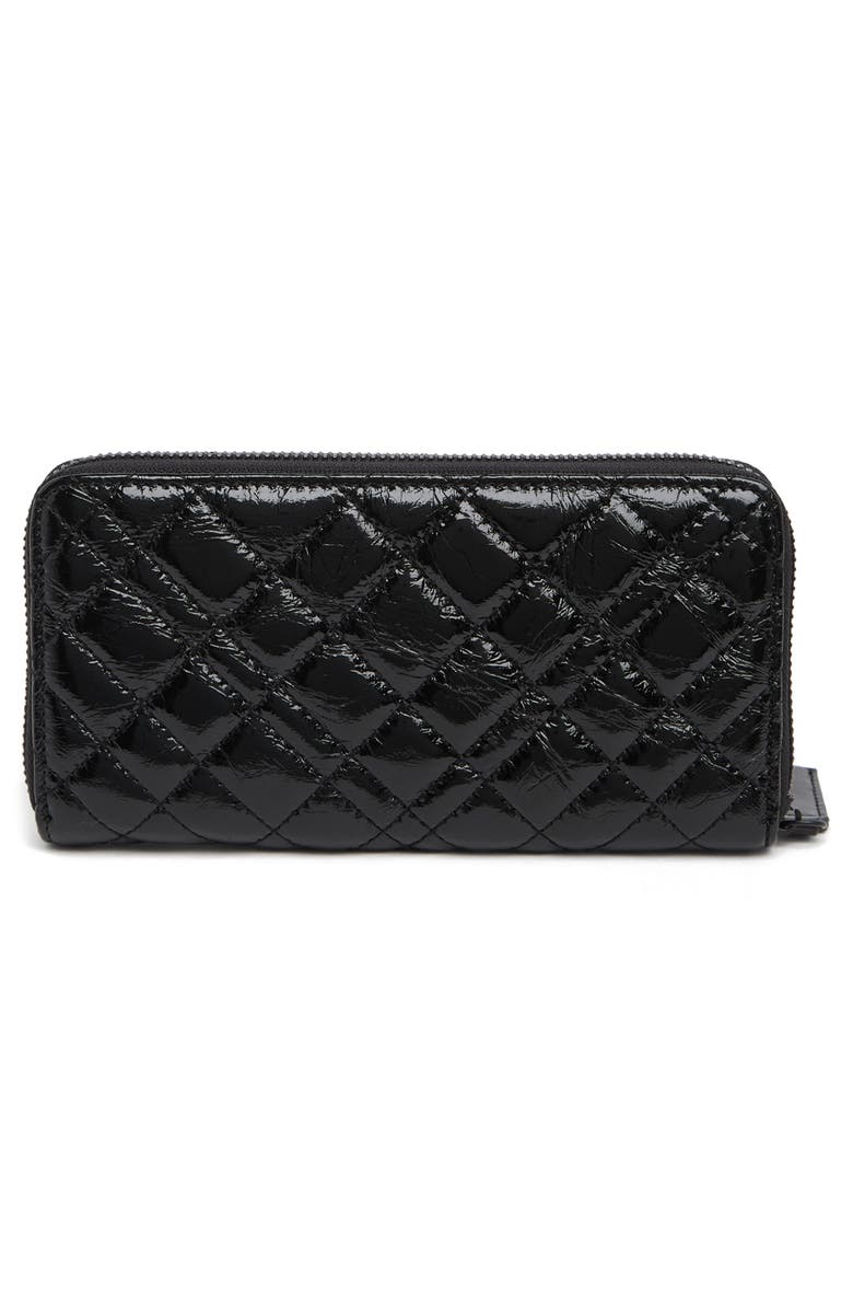 Kurt Geiger London Zip Around Leather Wallet, Alternate, color,