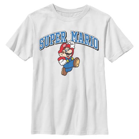Boy's Nintendo Superstar Classic Jump  Graphic T-Shirt