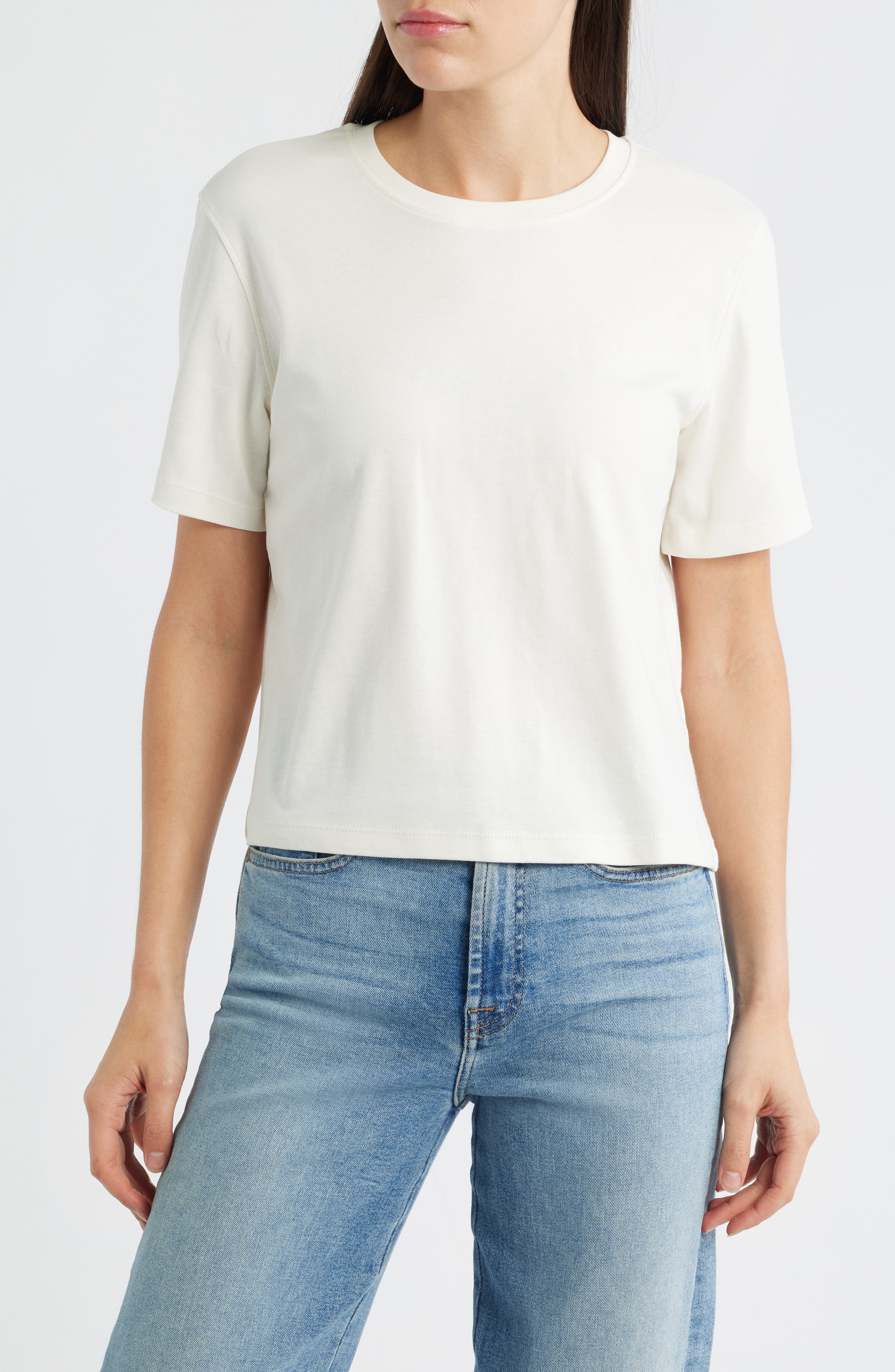 Crewneck Cotton T-Shirt