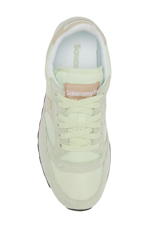 Saucony Jazz Triple Sneaker In Green/gold