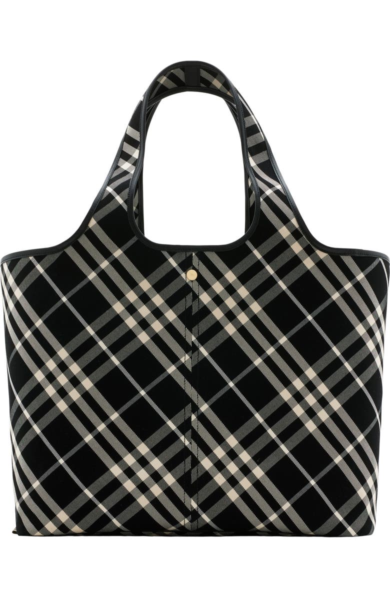 Burberry Medium Check Tote, Alternate, color,