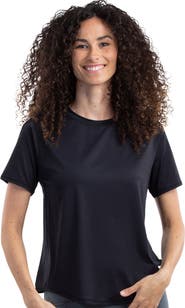 BloqUV Women's Short Sleeve UV Protection Relaxed Crew Shirt