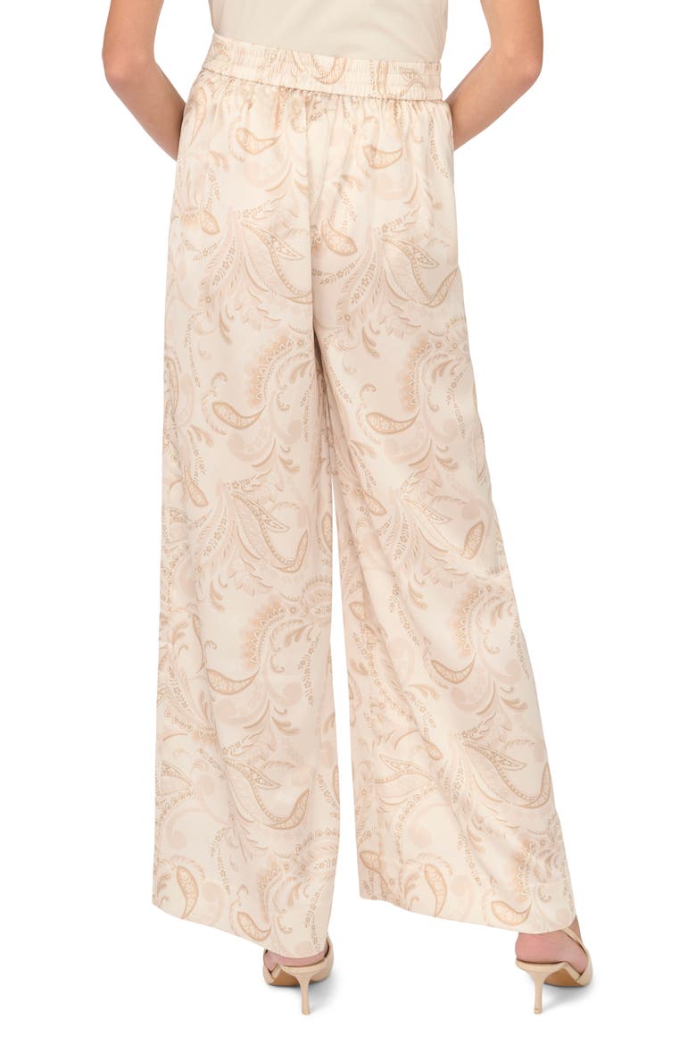 High Waist Wide Leg Pants, Alternate, color, NEW IVORY