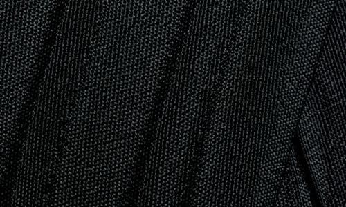 Tasha Pleated Twist Headband In Black
