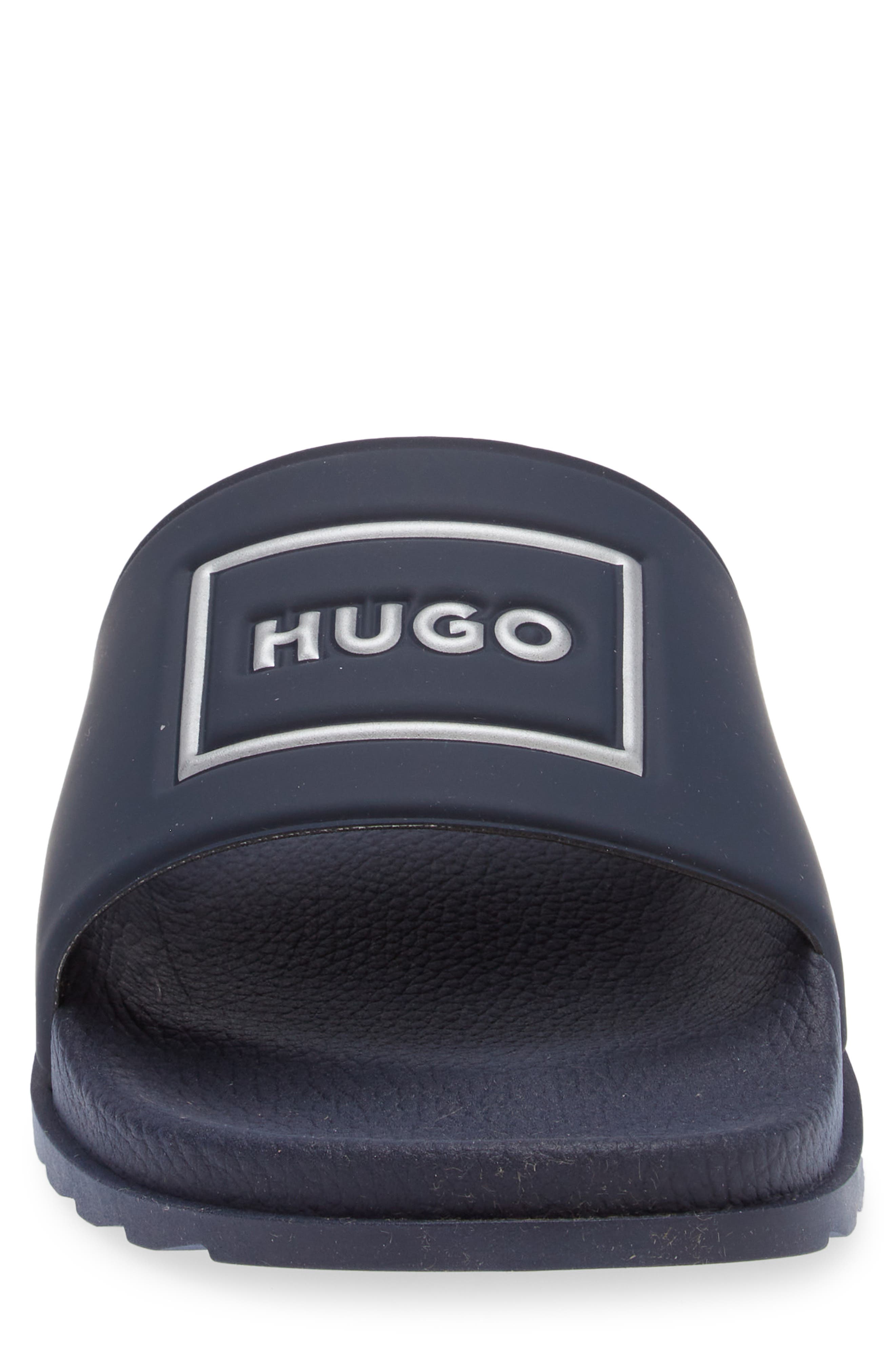 BOSS Match It Slide Sandal, Alternate, color, Dark Blue