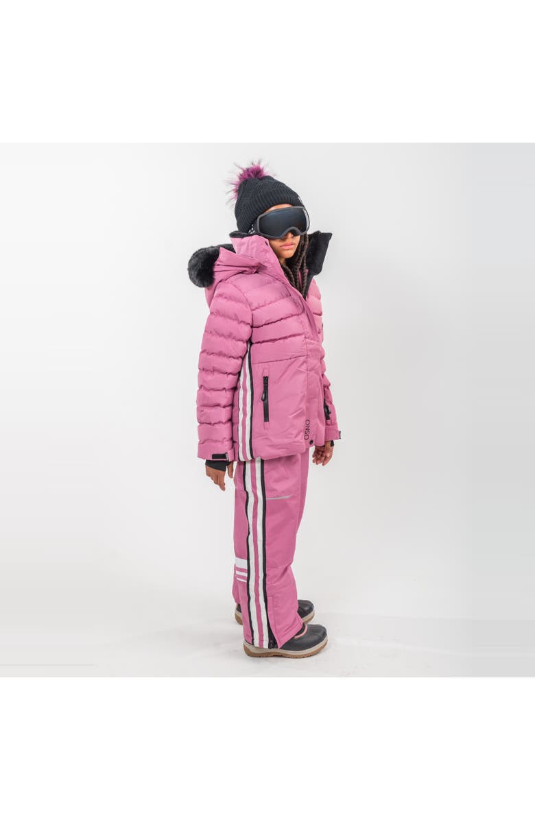 ÖSNO Willy Luxury Snowsuit Trendy, Alternate, color, Black Fur