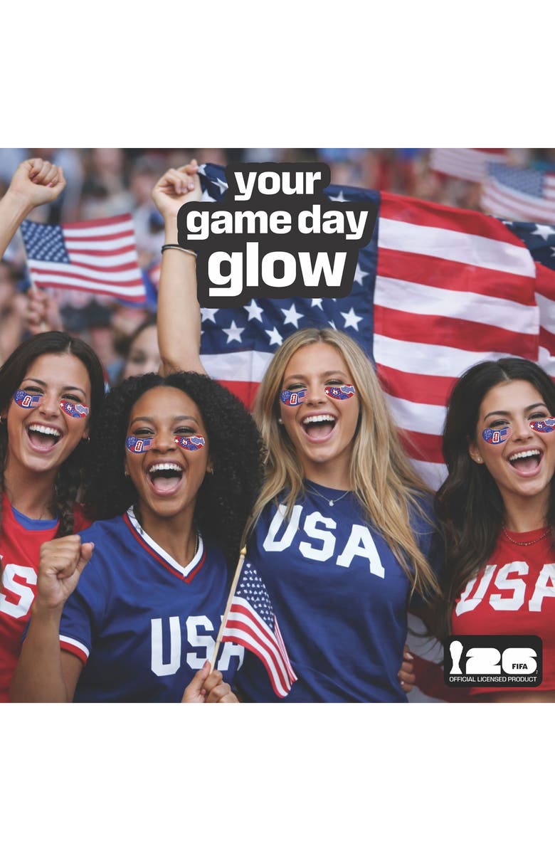 Patchology FIFA USA Smoothing & Hydrating Eye Patches, Alternate, color,