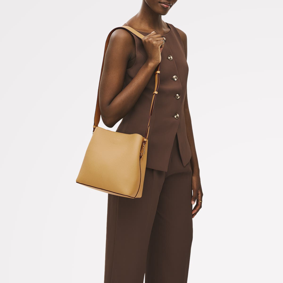 Radley Dukes Place Medium Compartment Crossbody Bag, Alternate, color, Pecan