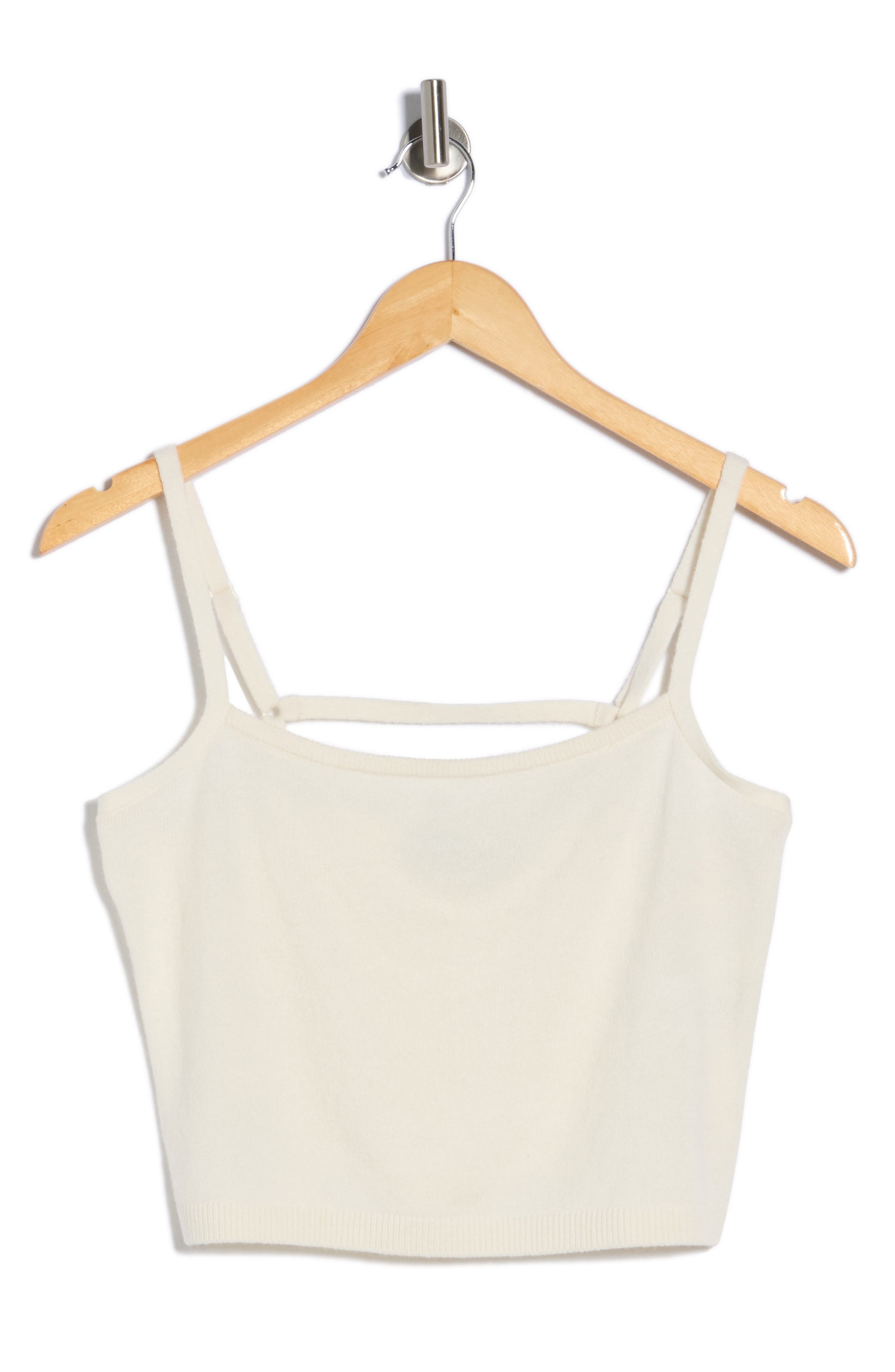 Simkhai Vance Cashmere Crop Camisole