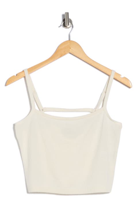Vance Cashmere Crop Camisole