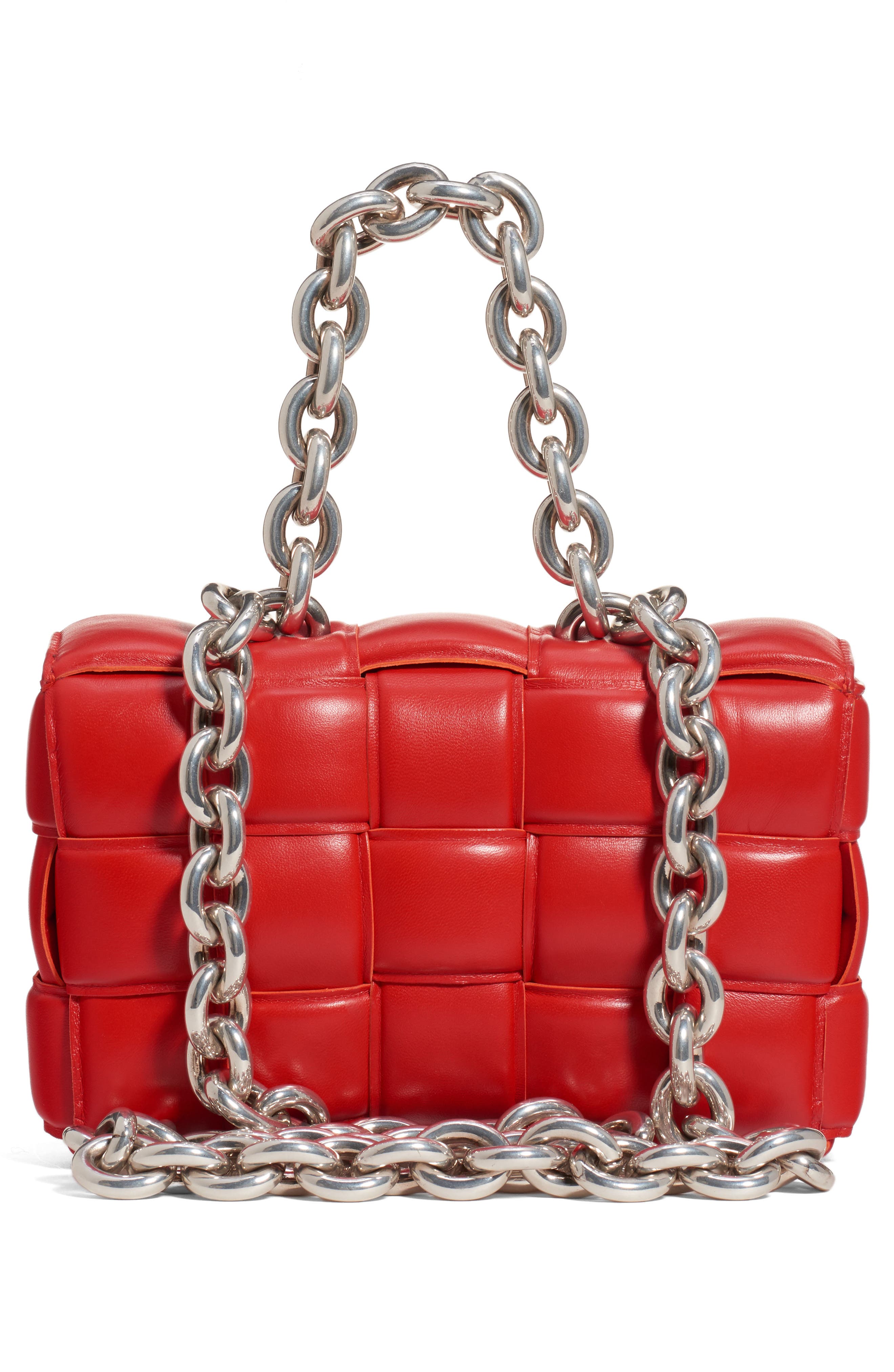 The Chain Cassette Bag, Alternate, color, NAIL POLISH/ SILVER