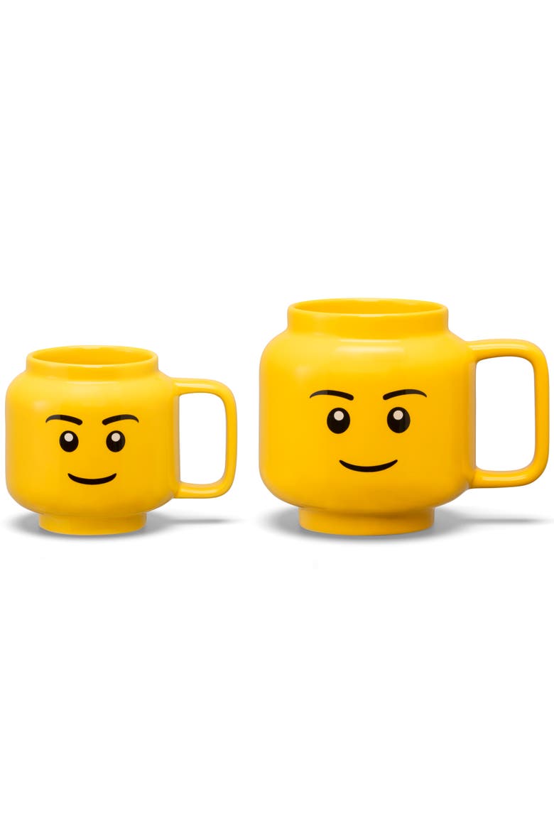 Classic Ceramic Mug, 17.9 oz, Alternate, color, Yellow