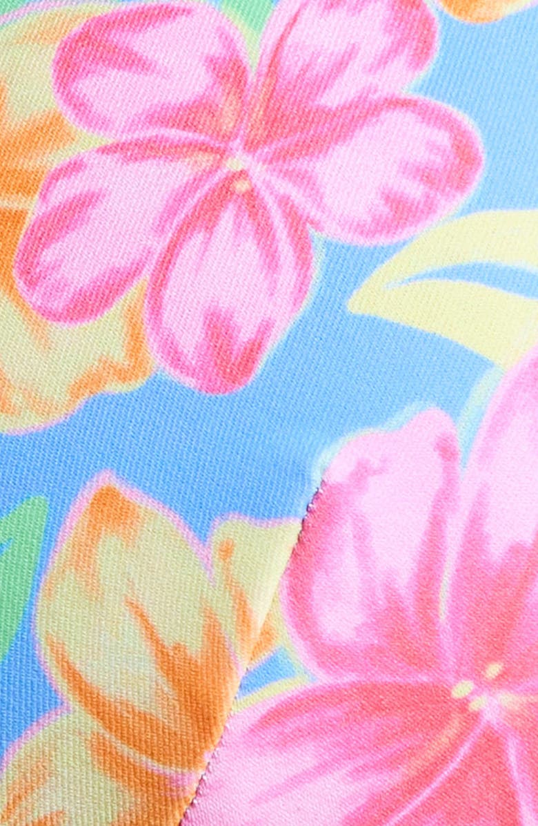 Rip Curl Malibu Cove Reversible Deep V Bikini Top, Alternate, color, Blue