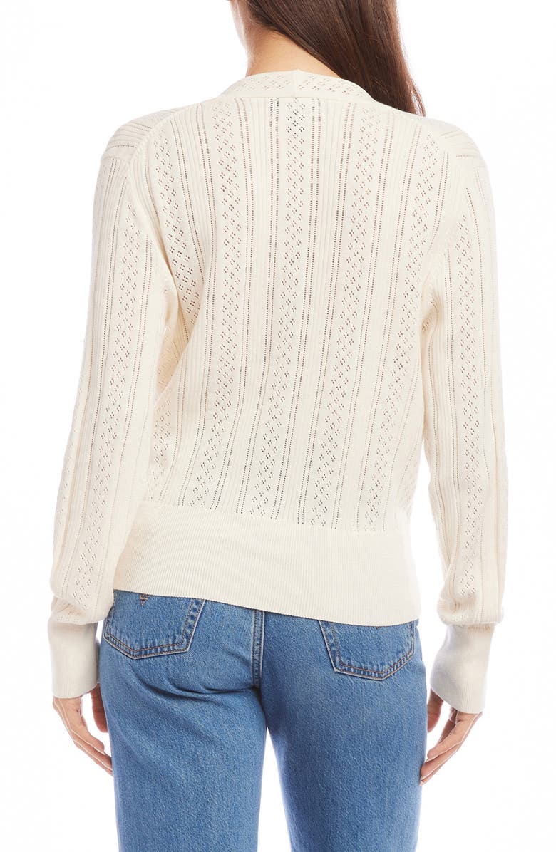 FIFTEEN TWENTY Cotton Pointelle Rib Sweater, Alternate, color,
