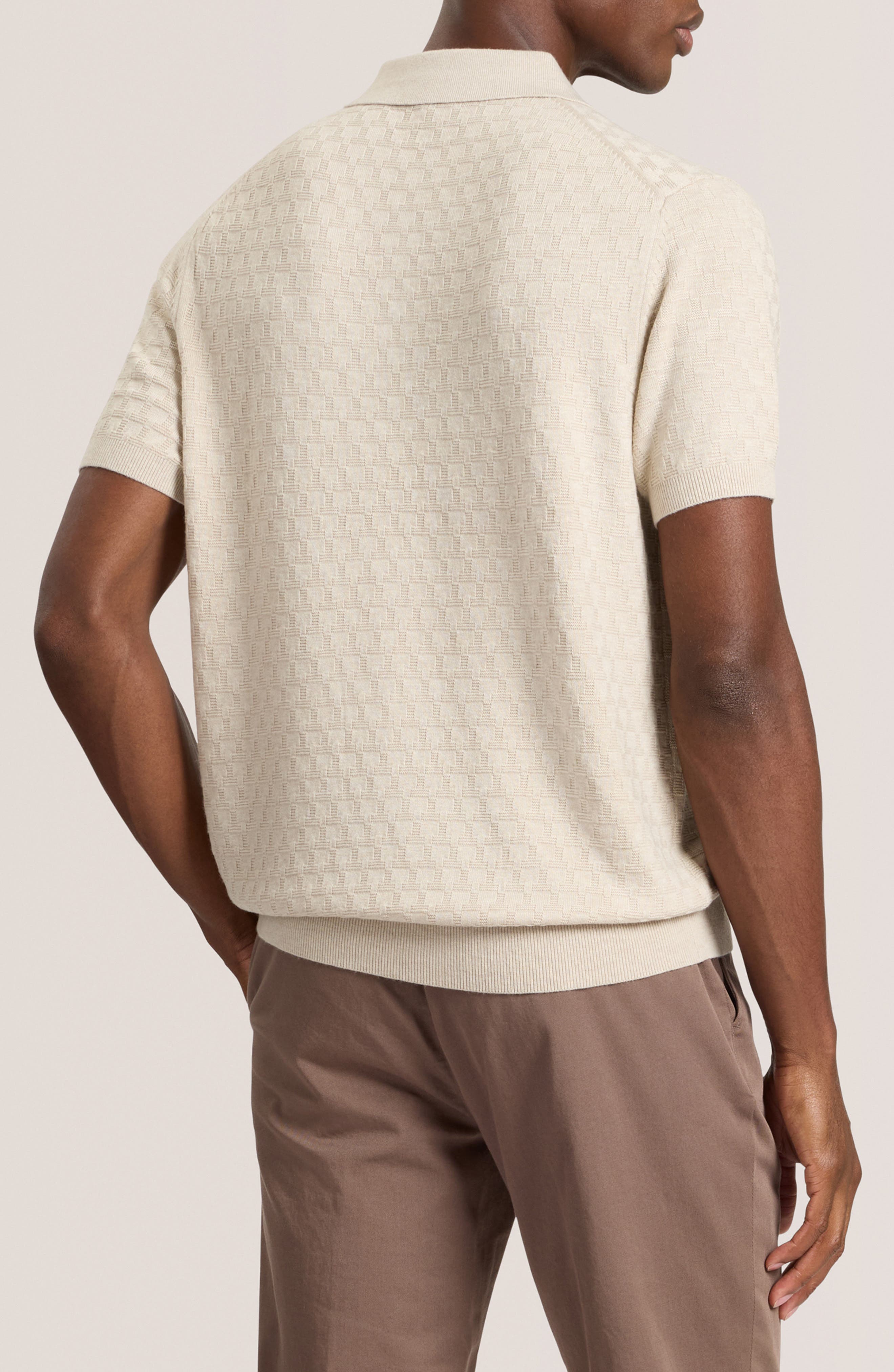 T Stitch Sweater Polo - image 4