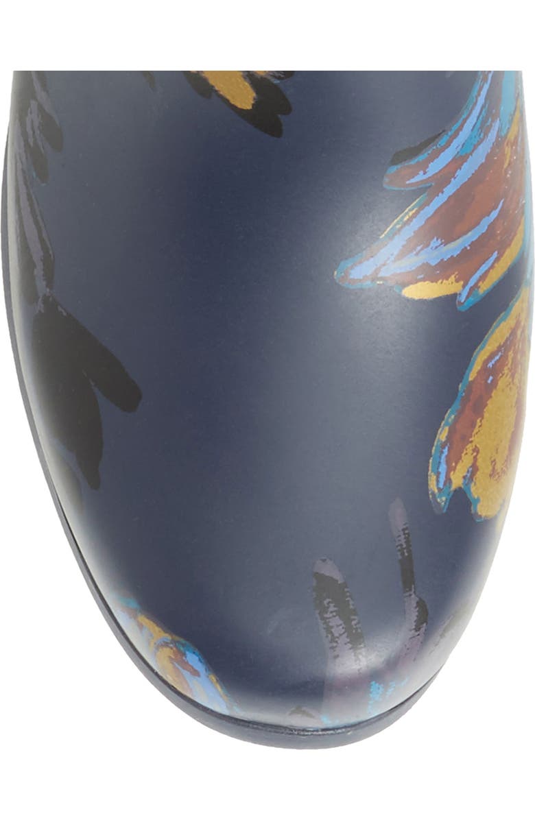 Chooka Nina Floral Mid Calf Rain Boot, Alternate, color,