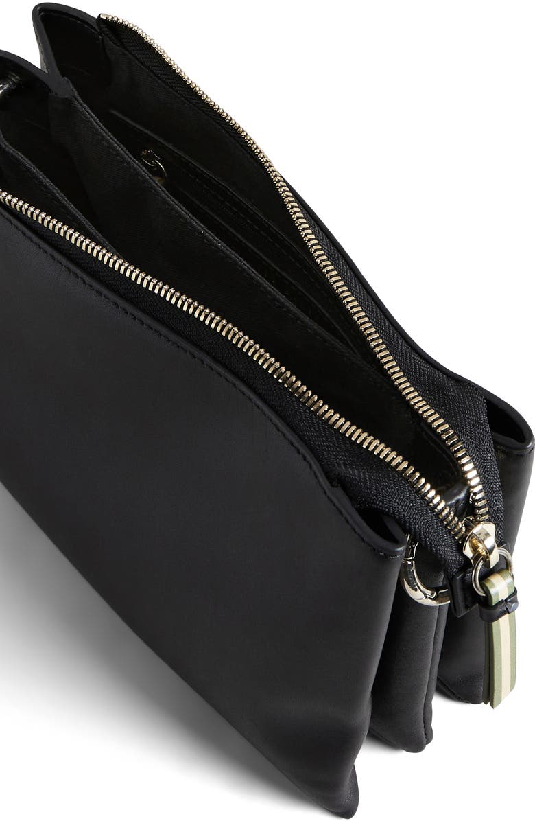 Ted Baker London Darceyy Logo Leather Crossbody Bag, Alternate, color,