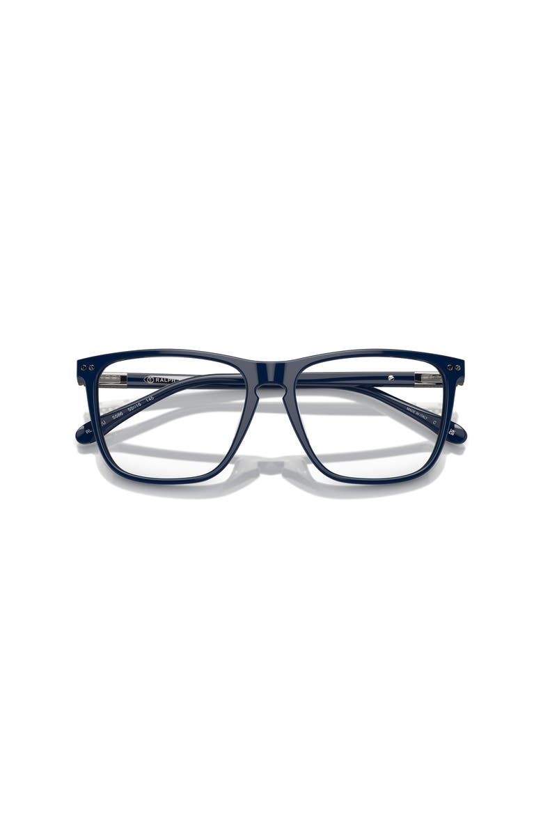Ralph Lauren 55mm Square optical glasses, Alternate, color, Blue