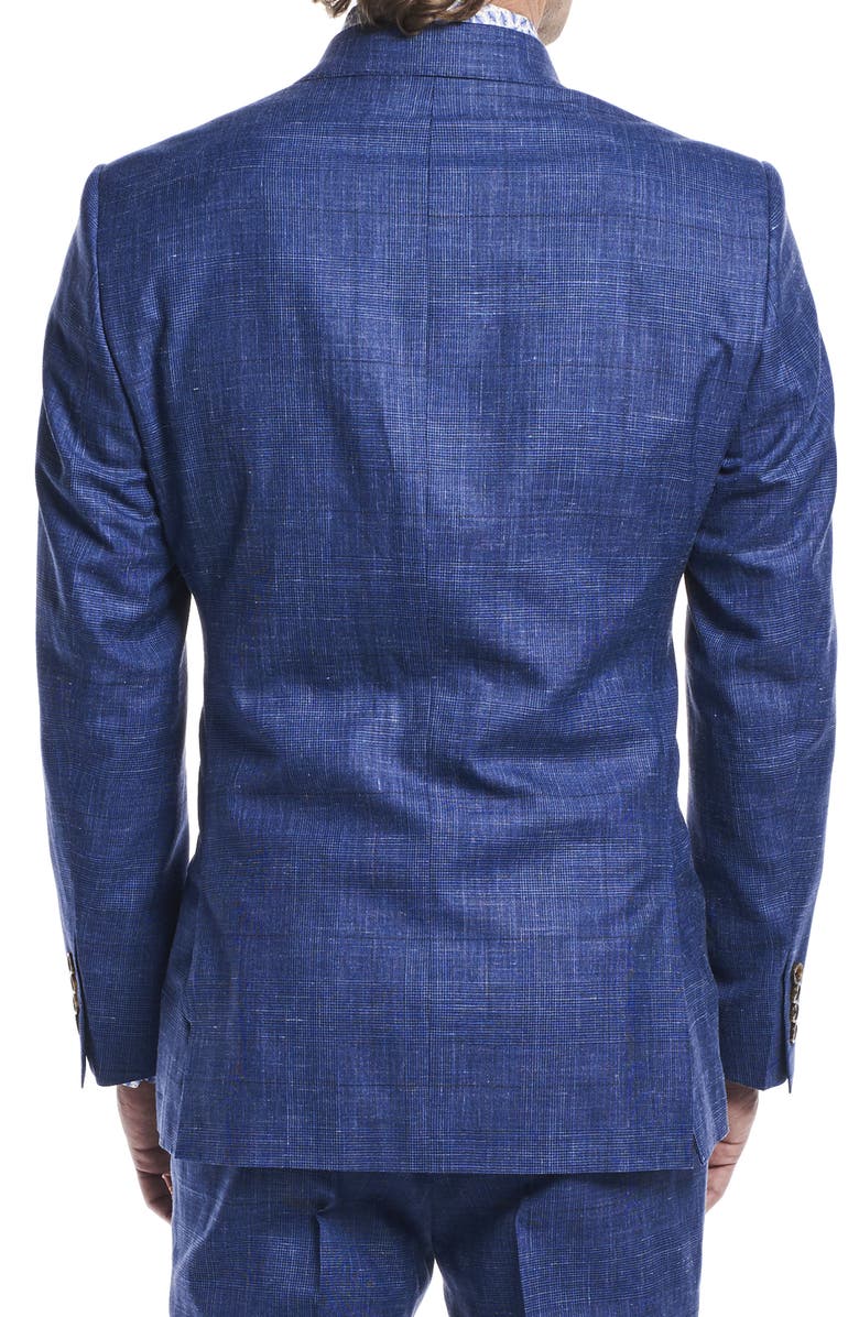 Strong Suit by Ilaria Urbinati Kilgore Slim Fit Plaid Wool Blend Suit, Alternate, color,