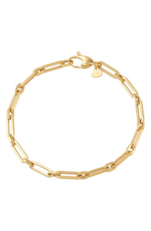 Paper Clip Chain Bracelet