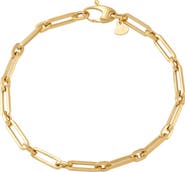Frankie & Zoe Paper Clip Chain Bracelet