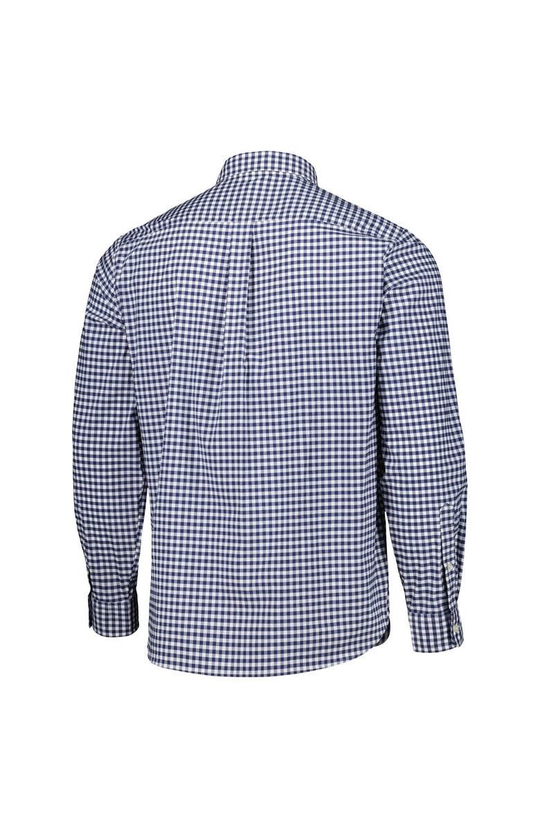vineyard vines Men's Vineyard Vines Royal Dallas Cowboys On-the-Go brrr Tri-Blend Long Sleeve Button-Down Shirt, Alternate, color,