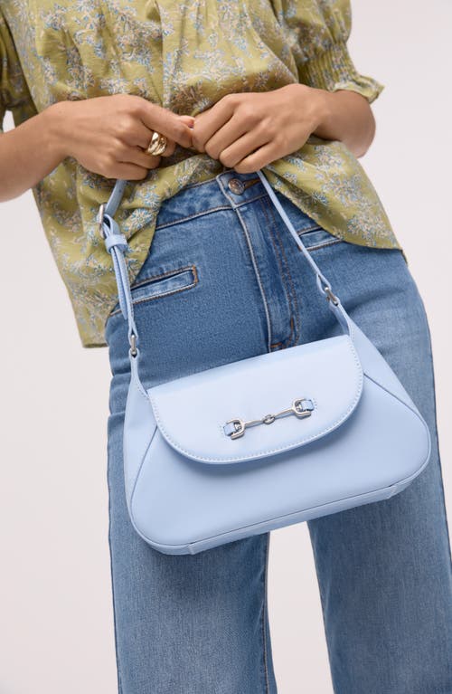 SAM EDELMAN SAM EDELMAN LORAINE FLAP LEATHER SHOULDER BAG