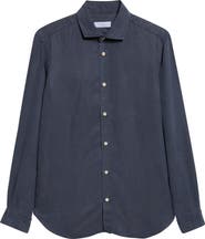 Boglioli Spread Collar Long Sleeve Button Shirt